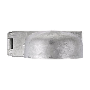 Heavy Duty Padlock Protection Bar Left Hot Dipped Galvanised - 7.5" Image