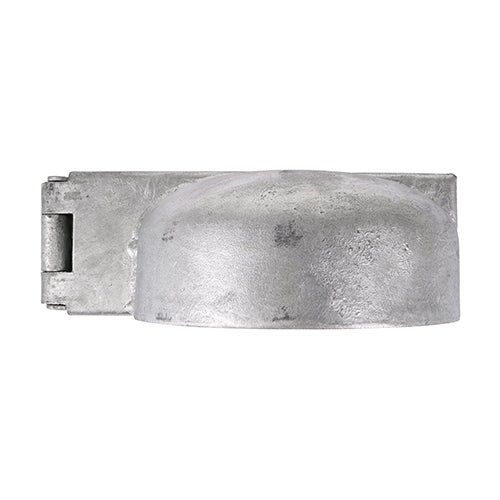 Heavy Duty Padlock Protection Bar Left Hot Dipped Galvanised - 7.5