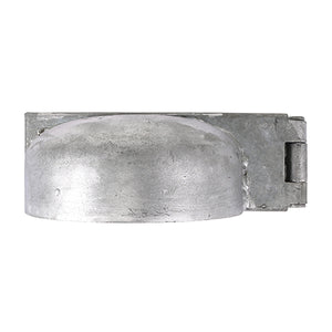 Heavy Duty Padlock Protection Bar Right Hot Dipped Galvanised - 7.5" Image