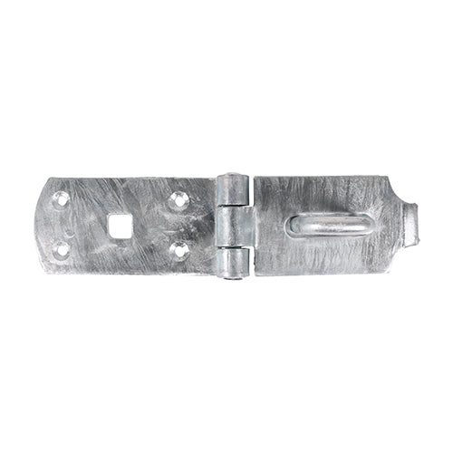 Heavy Duty Hasp & Staple Secure Bolt On Hot Dipped Galvanised - 8