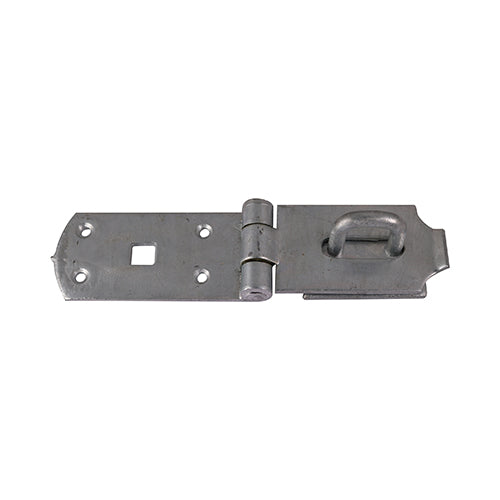 Heavy Duty Hasp & Staple Secure Bolt On Hot Dipped Galvanised - 10