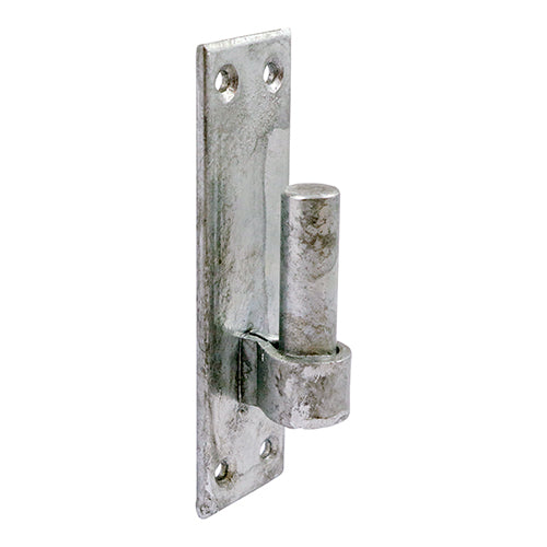 Hook on Rectangular Plates Hinges Hot Dipped Galvanised - 16mm Image