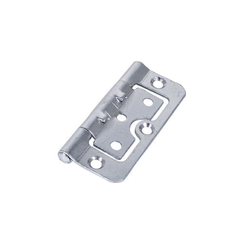 Hurlinge Hinges Fixed Pin (104) Steel Silver - 75 x 55 Image