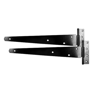 Medium Tee Hinges Black - 12" Image