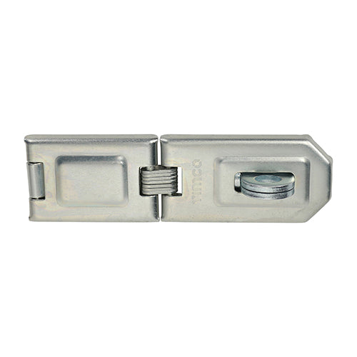 Hasp and Staple Single Hinged Silver - 160mm Image