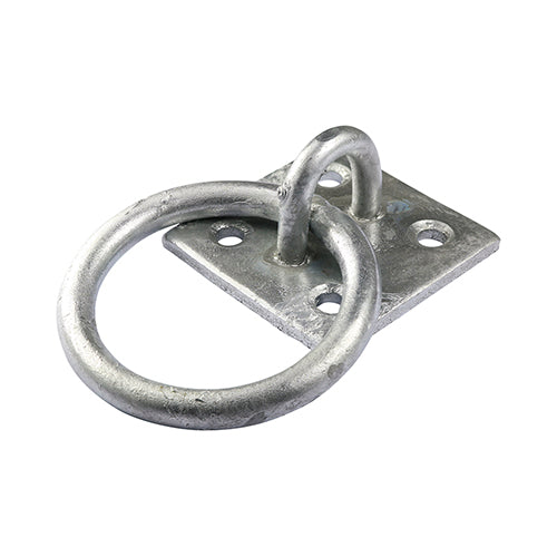 Ring on Plate Hot Dipped Galvanised - 2