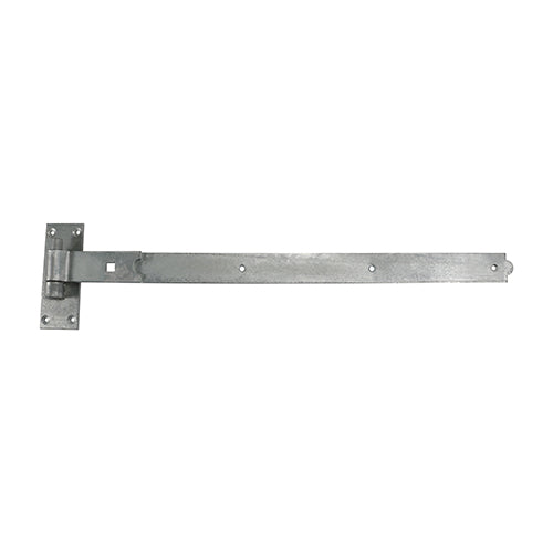 Straight Band & Hook On Plates Hinges Hot Dipped Galvanised - 750mm Image