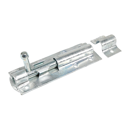 Straight Tower Bolt Silver - 6