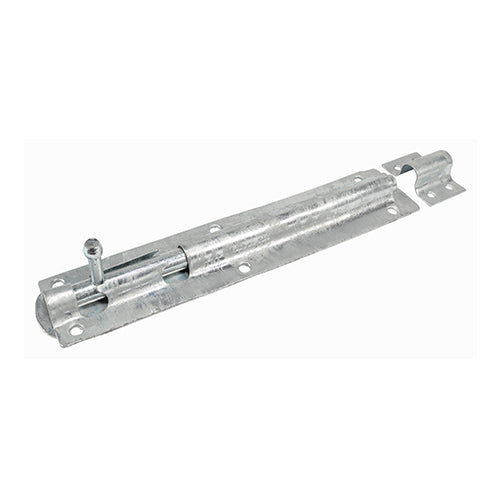 Straight Tower Bolt Hot Dipped Galvanised - 8
