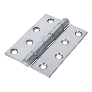 Strong Butt Hinges (451) Steel Silver - 100 x 73 Image