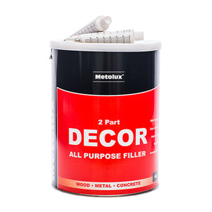 Metolux 2 Part Decor All Purpose Filler Light Grey - 6kg Image