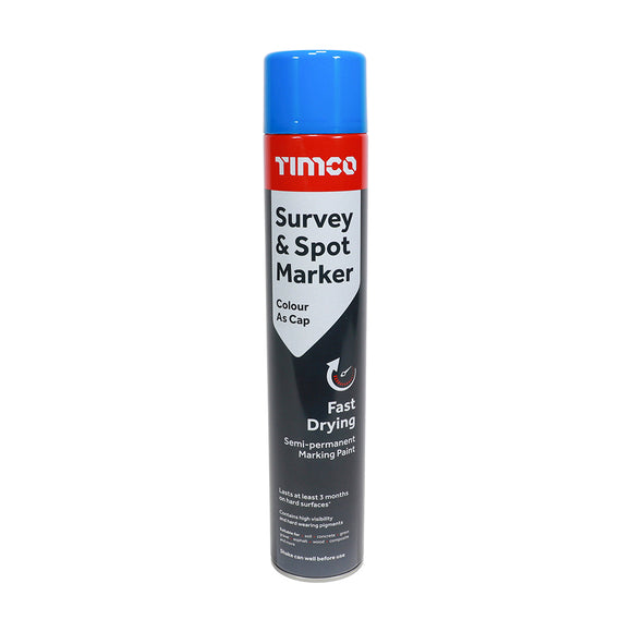Survey & Spot Marker Blue - 750ml Image