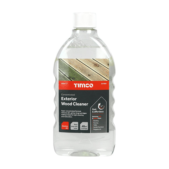 Exterior Wood Cleaner Concentrate - 500ml Image