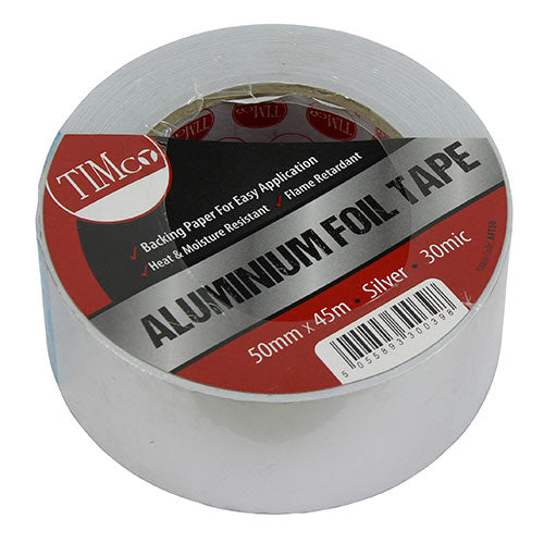 Aluminium Foil Tape - 45m x 50mm Image