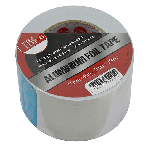 Aluminium Foil Tape - 45m x 75mm Image