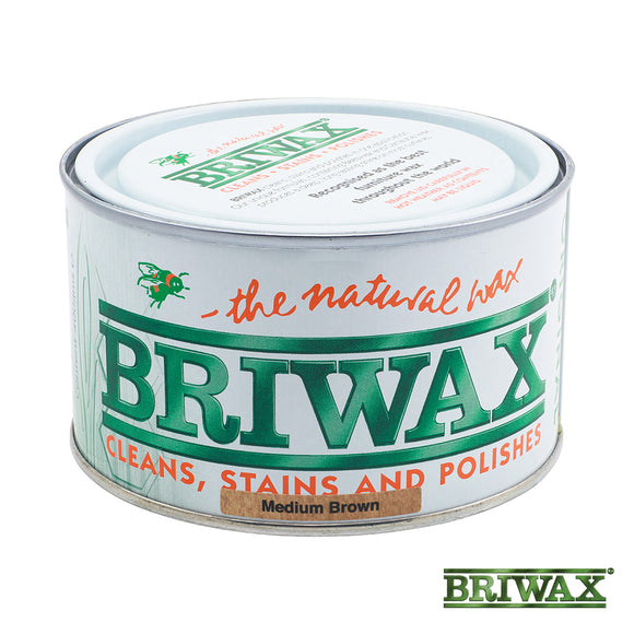 Briwax Original Medium Brown - 400g Image