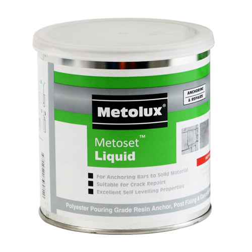 Metolux 2 Part Metoset Liquid Mortar Grey - 5kg Image