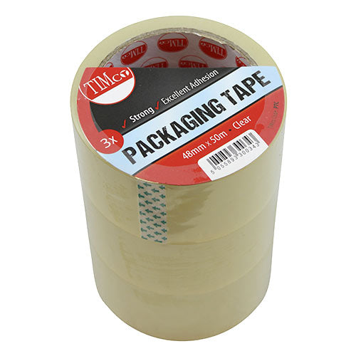 Packaging Tape Clear - 50m x 48mm Image
